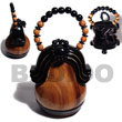 Handmade collectible handcarved laminated acacia  wood handbag Acacia Bags