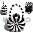 collectible handcarved laminated acacia wood handbag / kaleidosc