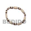 Handmade ethnic natural buri seeds bracelets Seed Bracelets