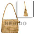 Handmade pandan double zipper Philippine Native Bags