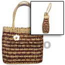 pandan lambat bag with MOP scallop shell