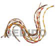 native bamboo tube necklaces