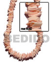 Handmade Pink Rose Shell Beads Shell Beads