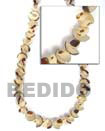 buri tiger seeds half moon beads