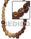 Handmade horn flat round Horn Beads