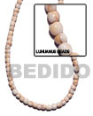 luhuanus shells beads in strands or necklacse