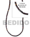 Handmade Black Lip 3-4 mm Shell Beads Shell Beads