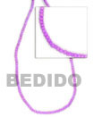 2-3mm lavender coco pokalet bead