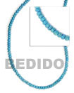 2-3mm coco pokalet bright blue beads