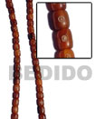 horn tube w/ design beads