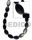 black horn flat oval