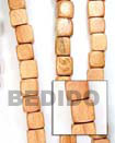 Handmade bayong dice wood beads Wood Beads