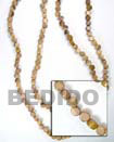 Handmade robles disc side drill wood beads Wood Beads