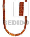 horn tube w/ groove beads