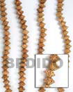 Handmade bayong saucer wood beads Wood Beads