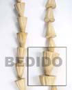 natural white wood cones wood beads