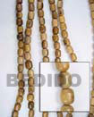 Handmade robles wood oval woodbeads Wood Beads
