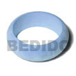 nat. white wood in paste blue rounded wood
