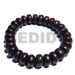 Elastic Pokalet Hardwood Handmade Wooden Beads Kamagong Tiger Br
