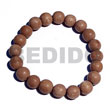 Wooden Beads Bracelets Handmade Round Rosewood Beads