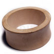 Handmade Plain Raw Natural Wooden Bangle Casing Only Wooden Bangles