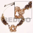 floating 2-3mm coco Pokalet. nat. white & brown