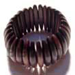 camagong "ebony" elastic wooden bangle