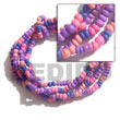 Handmade 5 rows coco pokalet color combination bracelet Coco Bracelets