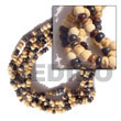 Handmade 5 rows coco pokalet color combination bracelet Coco Bracelets