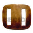 rectangular blacktab buckle 69mmx57mm