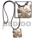 40mm blacklip puzzle on wax cord