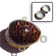 cowrie tiger shell coin purse