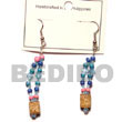 blue dangling mahogany w/ acrylic crystals/2-3 coco Pokalet