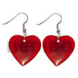 35mm heart red horn