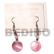 dangling round 25mm pink hammershell