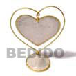 wood bangles capiz shell dangling heart decorative / gift item Handicrafts Gifts Decorative Item