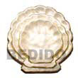 capiz round scallop fruit tray