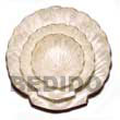 set of 3 capiz shell design