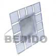 pastel blue picture frame capiz