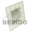 pastel green picture frame capiz
