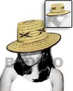 rattan summer hat natural