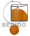 nickel free silver hoop ring - golden amber