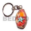 sigay w/ laminated seashell key chain