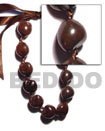 brown kukui nuts  ( 16 pcs. )