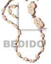 estrelita - nassa white shell lei