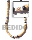 Handmade coco and shell necklaces Natural Necklace
