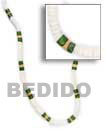 Handmade coco and shell necklaces Shell Necklace