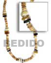 Handmade natural coco pokalet necklace Natural Necklace