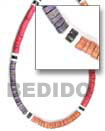Handmade coco heishe combination necklace Coco Necklace