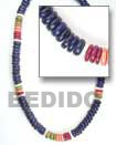 Handmade coco pokalet combination necklace Natural Necklace